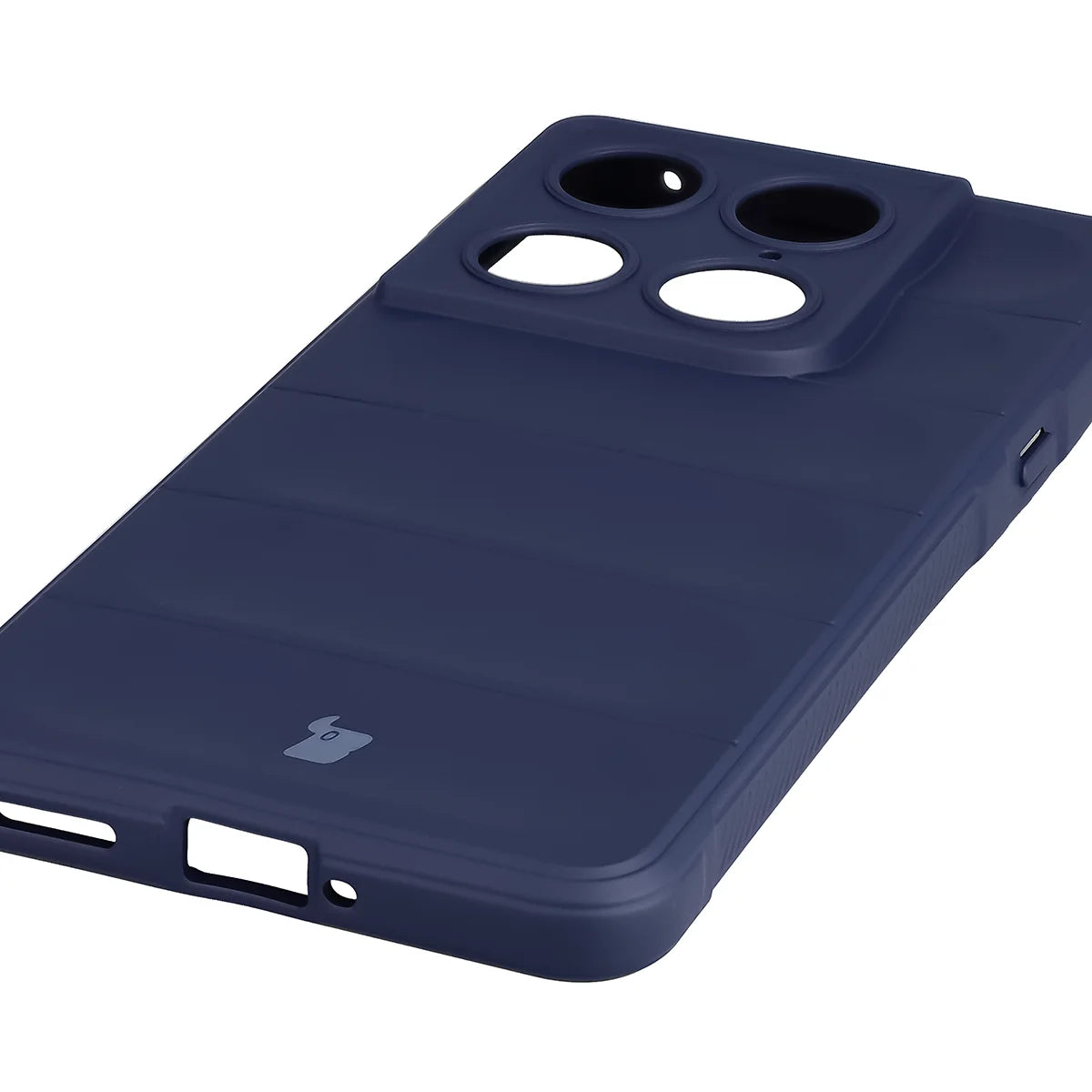 Robuste Handyhülle für Motorola Signature, Bizon Case Tur, Dunkelblau