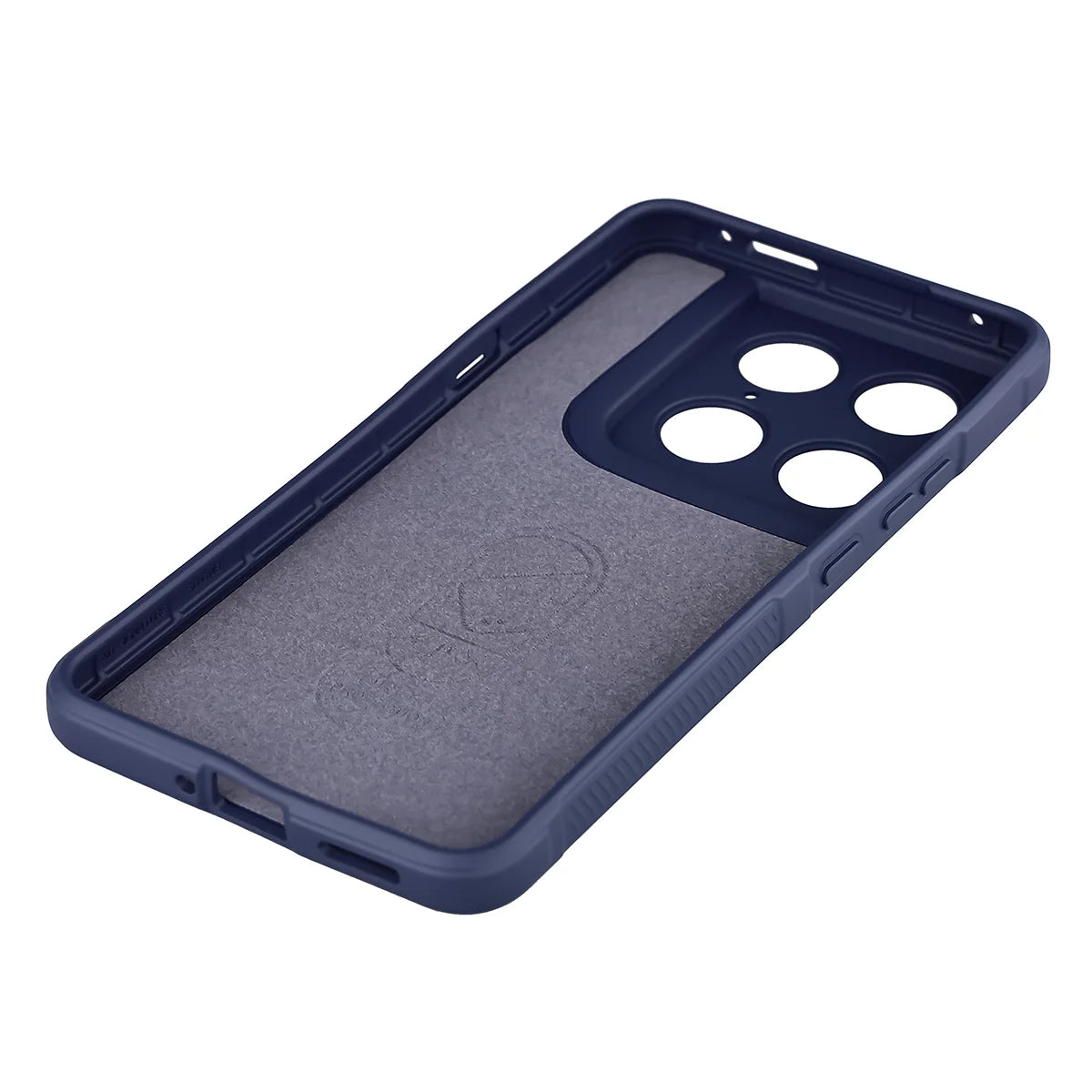 Robuste Handyhülle für Motorola Signature, Bizon Case Tur, Dunkelblau