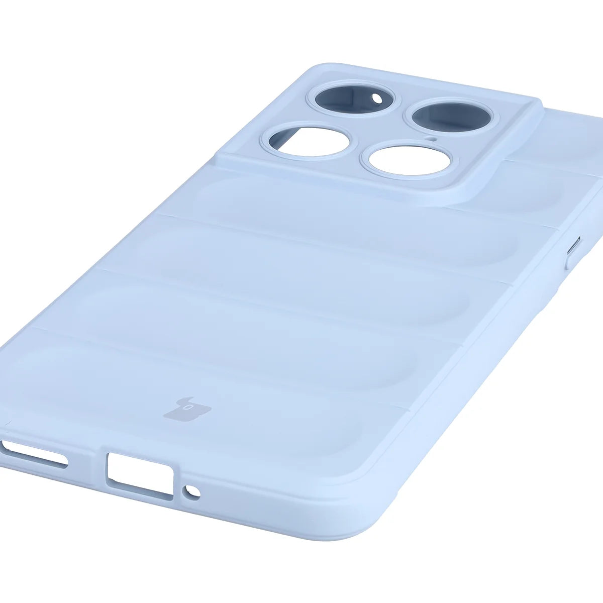 Robuste Handyhülle für Motorola Signature, Bizon Case Tur, Hellblau