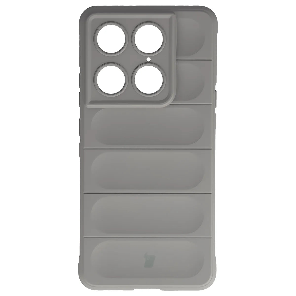 Robuste Handyhülle für Motorola Signature, Bizon Case Tur, Hellgrau