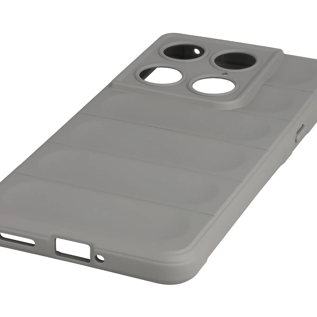 Robuste Handyhülle für Motorola Signature, Bizon Case Tur, Hellgrau