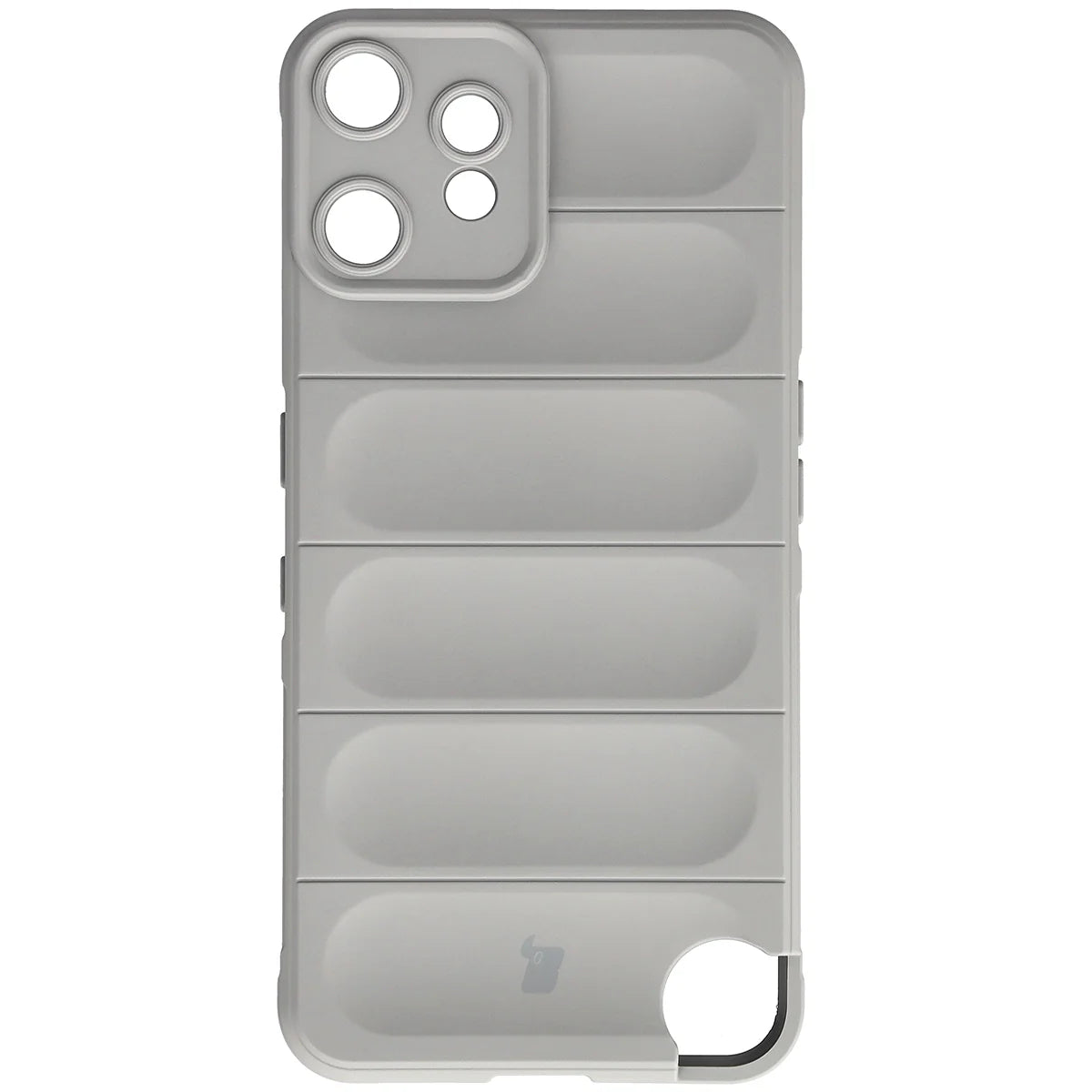 Robuste Handyhülle für Nothing CMF Phone 2 Pro, Bizon Case Tur, Hellgrau