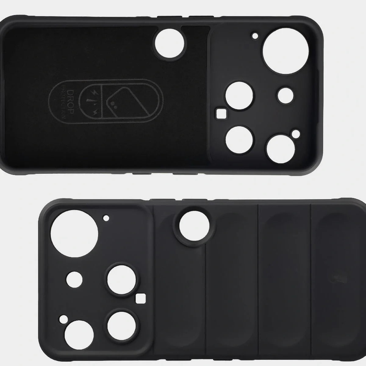 Robuste Handyhülle für Nothing Phone (3), Bizon Case Tur, Schwarz