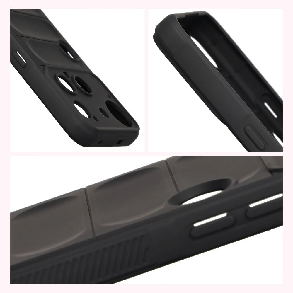 Robuste Handyhülle für Nothing Phone (3), Bizon Case Tur, Schwarz