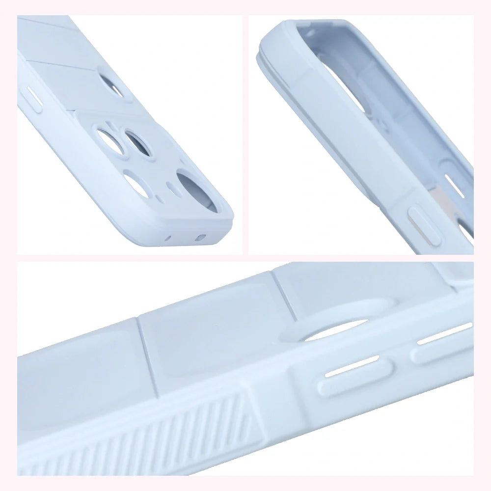 Robuste Handyhülle für Nothing Phone (3), Bizon Case Tur, Hellblau