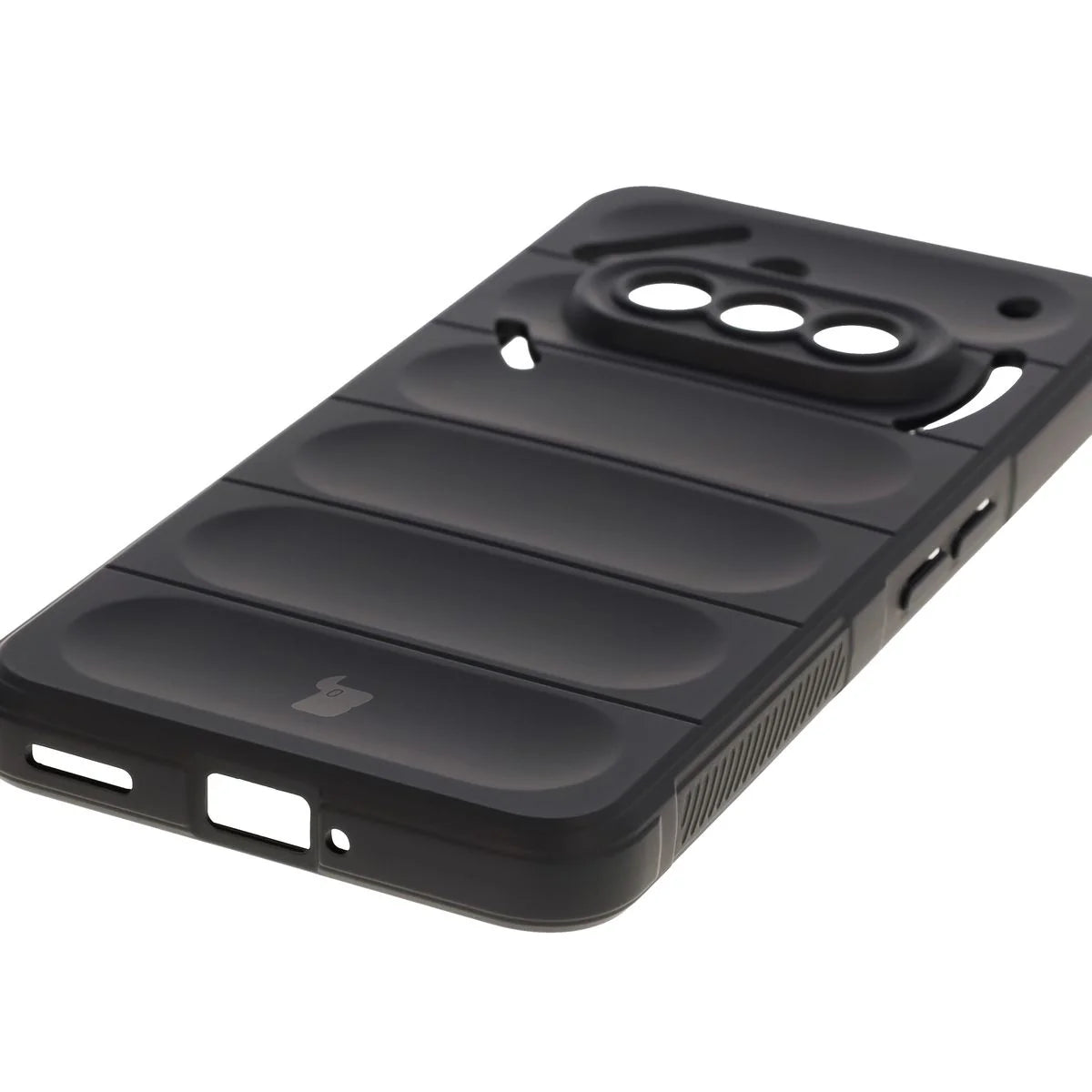 Robuste Handyhülle für Nothing Phone (3a), Bizon Case Tur, Schwarz