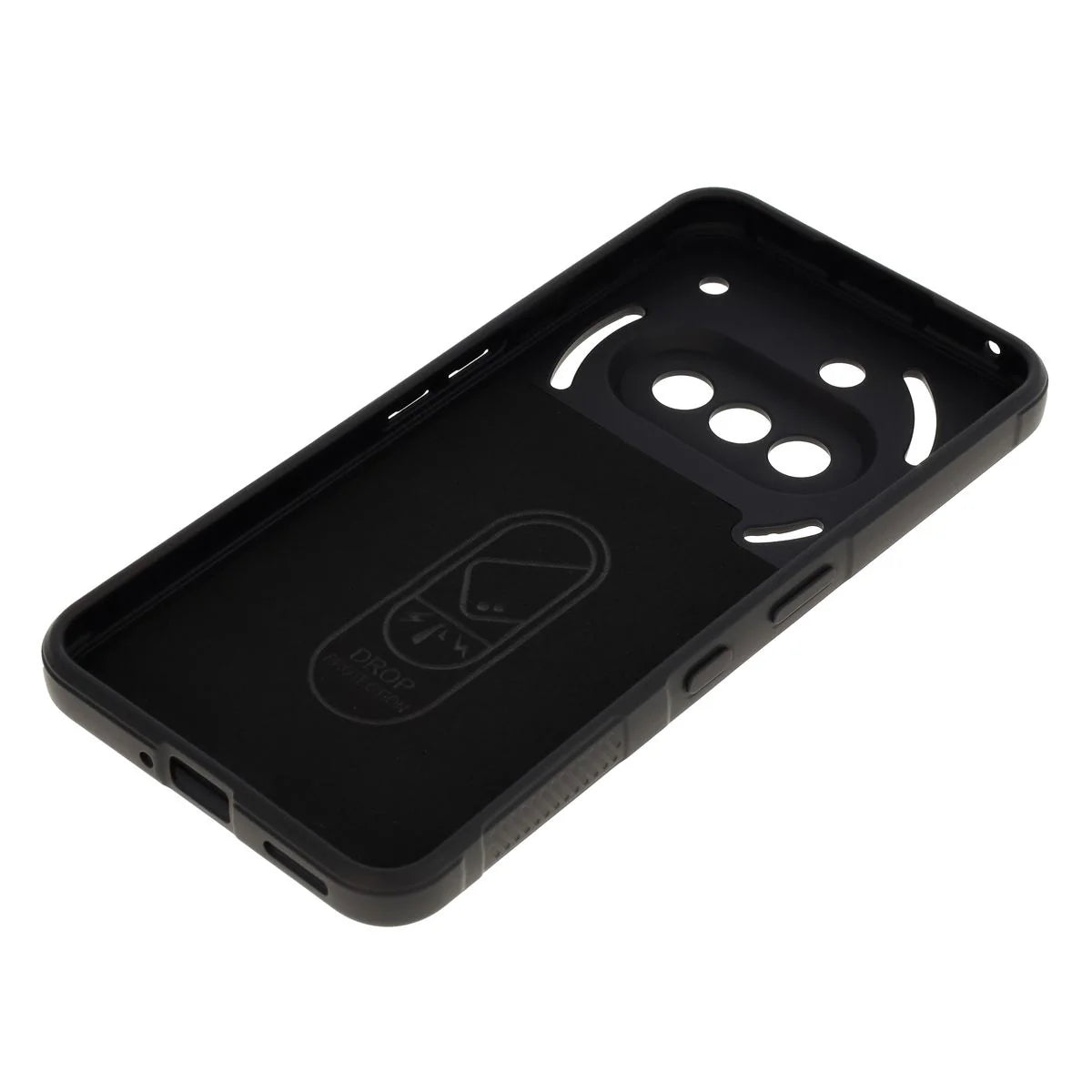 Robuste Handyhülle für Nothing Phone (3a), Bizon Case Tur, Schwarz