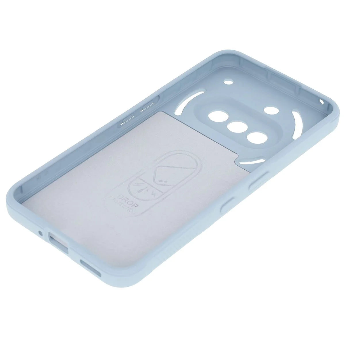 Robuste Handyhülle für Nothing Phone (3a), Bizon Case Tur, Hellblau