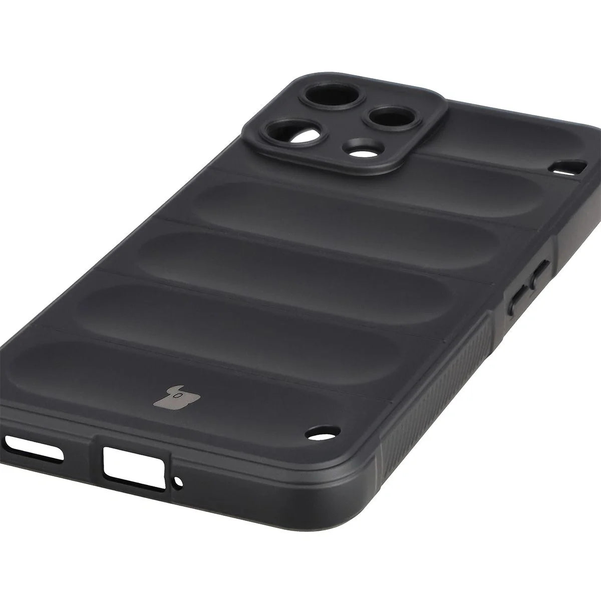 Robuste Handyhülle für Nothing Phone (3a) Lite, Bizon Case Tur, Schwarz