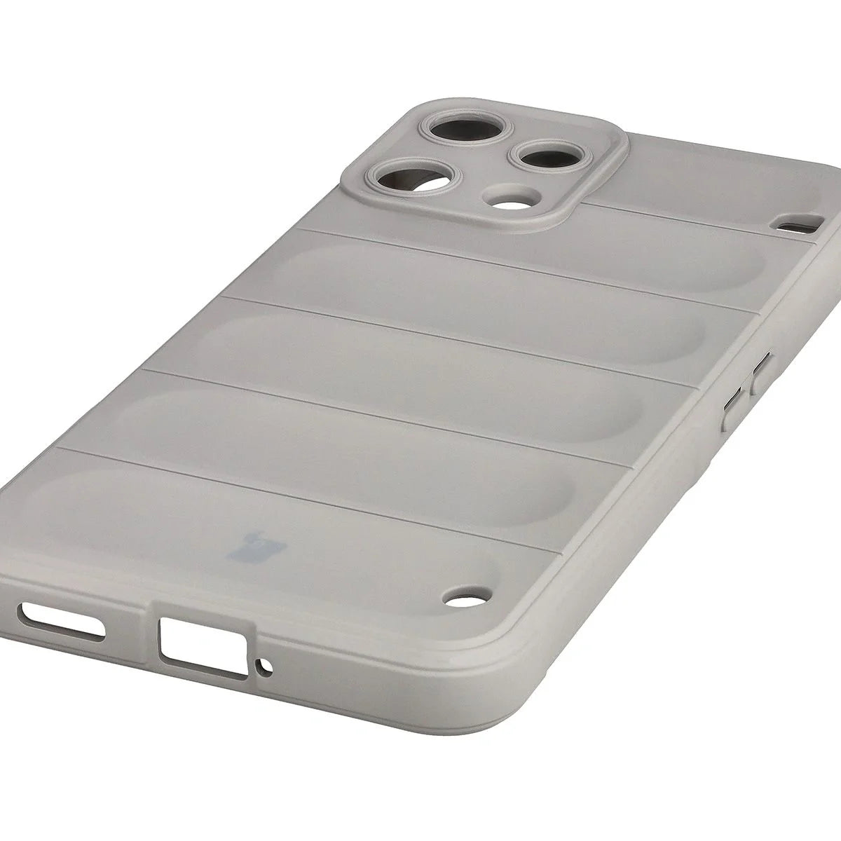 Robuste Handyhülle für Nothing Phone (3a) Lite, Bizon Case Tur, Hellgrau