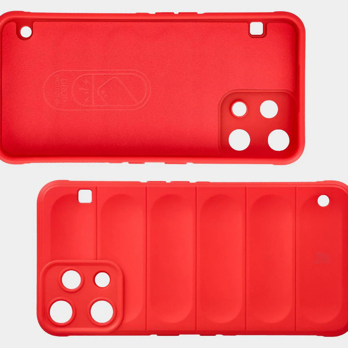 Robuste Handyhülle für Nothing Phone (3a) Lite, Bizon Case Tur, Rot