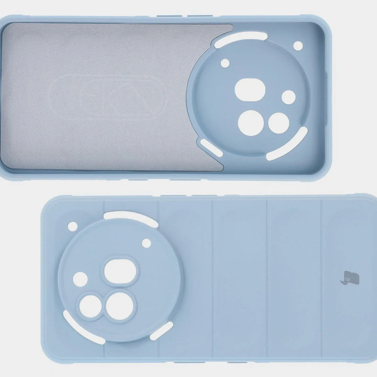 Robuste Handyhülle für Nothing Phone (3a) Pro, Bizon Case Tur, Hellblau