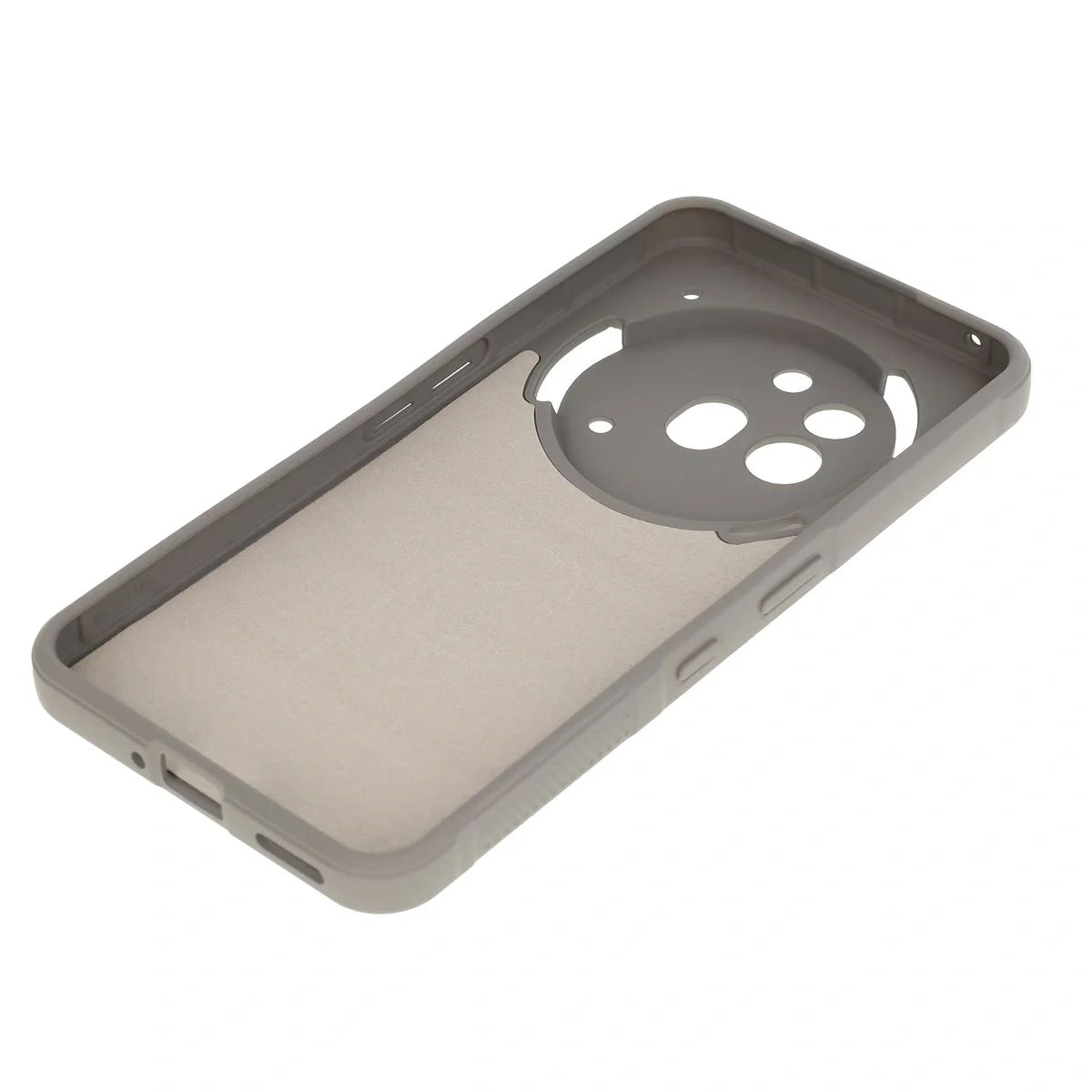 Robuste Handyhülle für Nothing Phone (3a) Pro, Bizon Case Tur, Hellgrau
