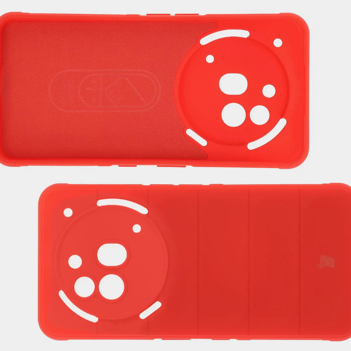 Robuste Handyhülle für Nothing Phone (3a) Pro, Bizon Case Tur, Rot