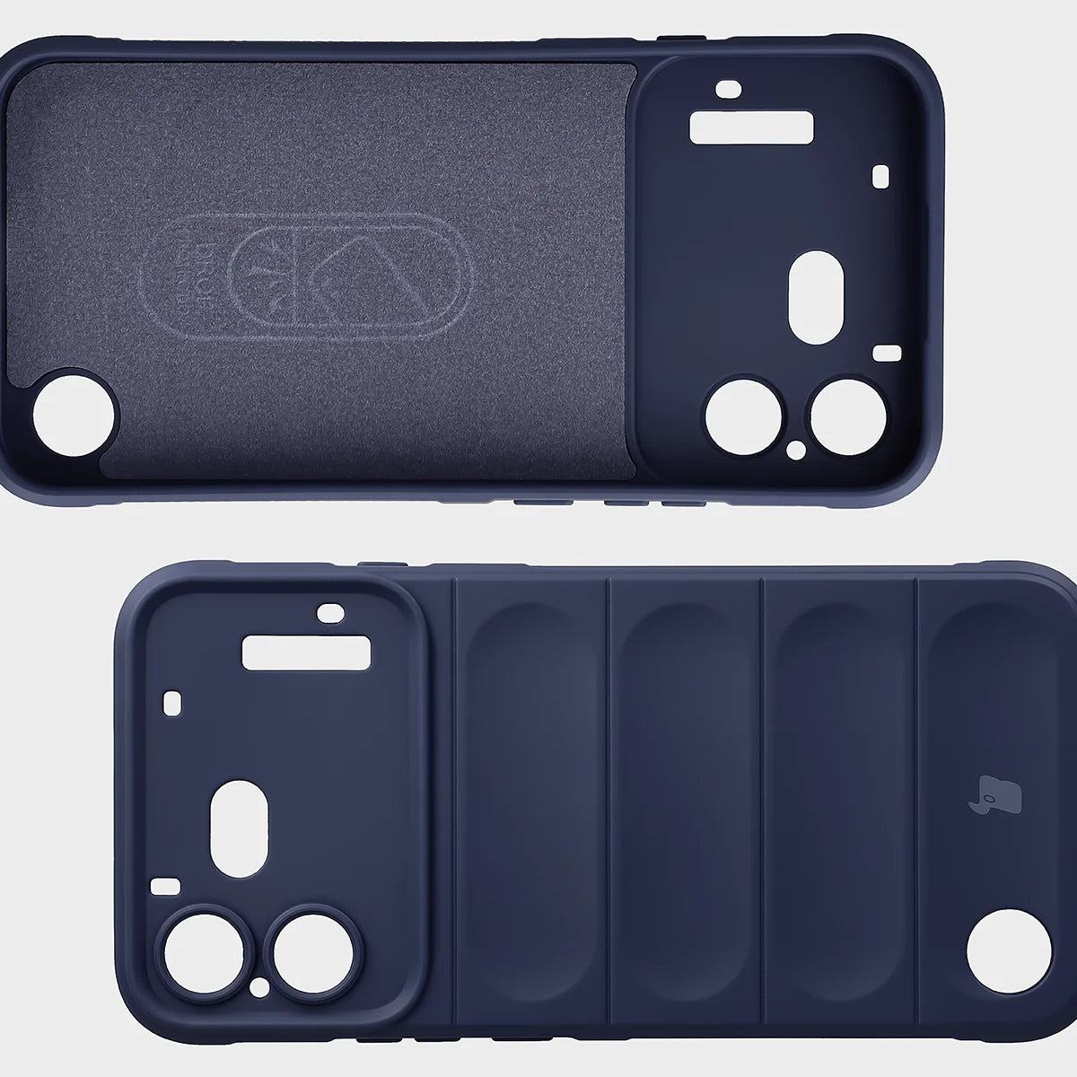 Robuste Handyhülle für Nothing Phone (4b), Bizon Case Tur, Dunkelblau (6/8)