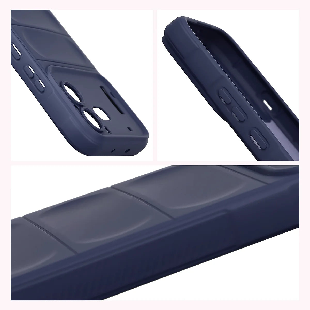 Robuste Handyhülle für Nothing Phone (4b), Bizon Case Tur, Dunkelblau (7/8)