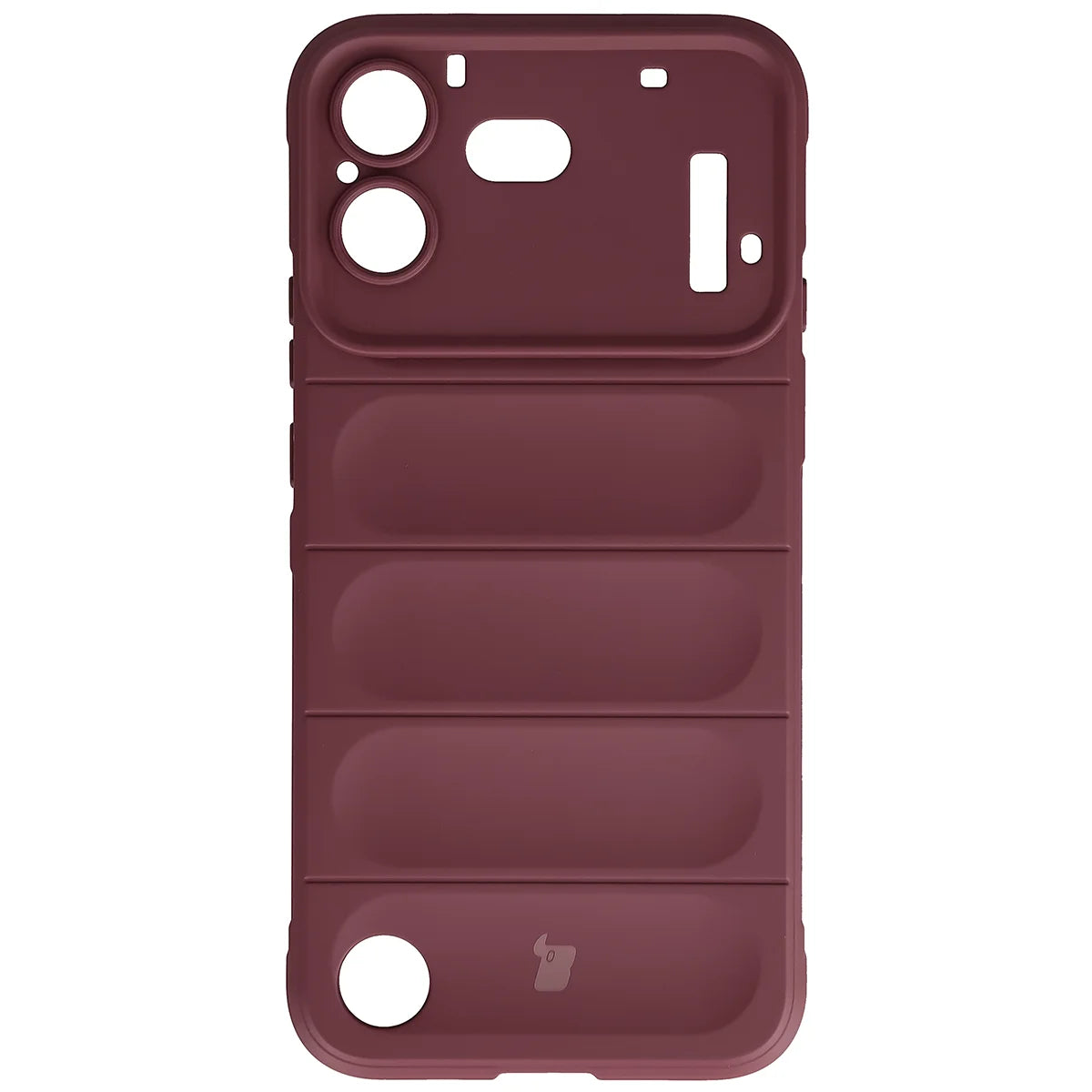 Robuste Handyhülle für Nothing Phone (4b), Bizon Case Tur, Burgunderrot (2/8)