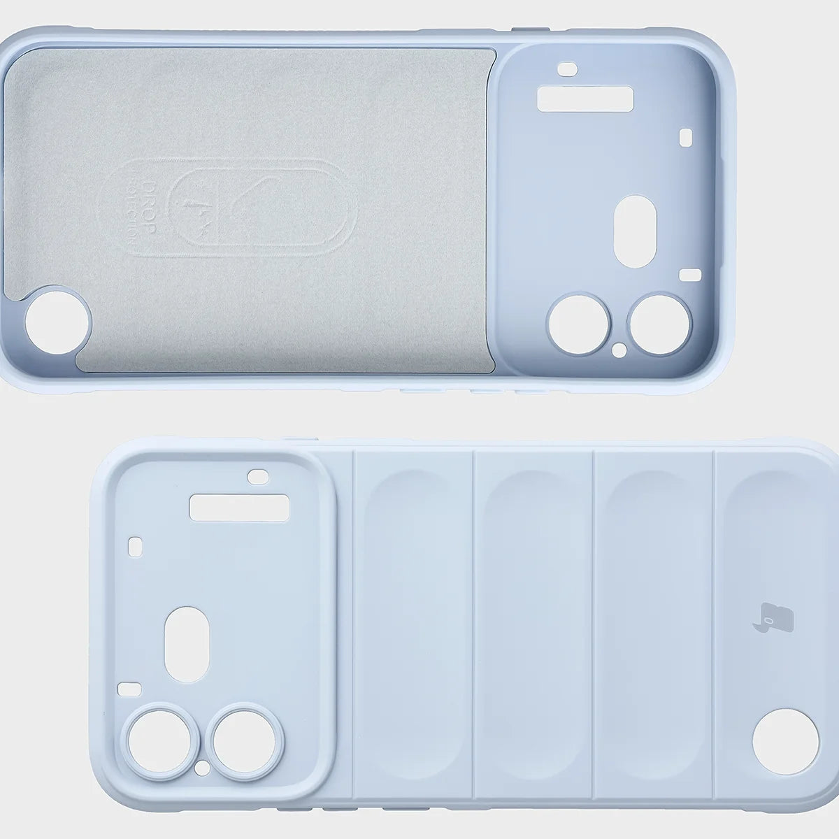 Robuste Handyhülle für Nothing Phone (4b), Bizon Case Tur, Hellblau (6/8)
