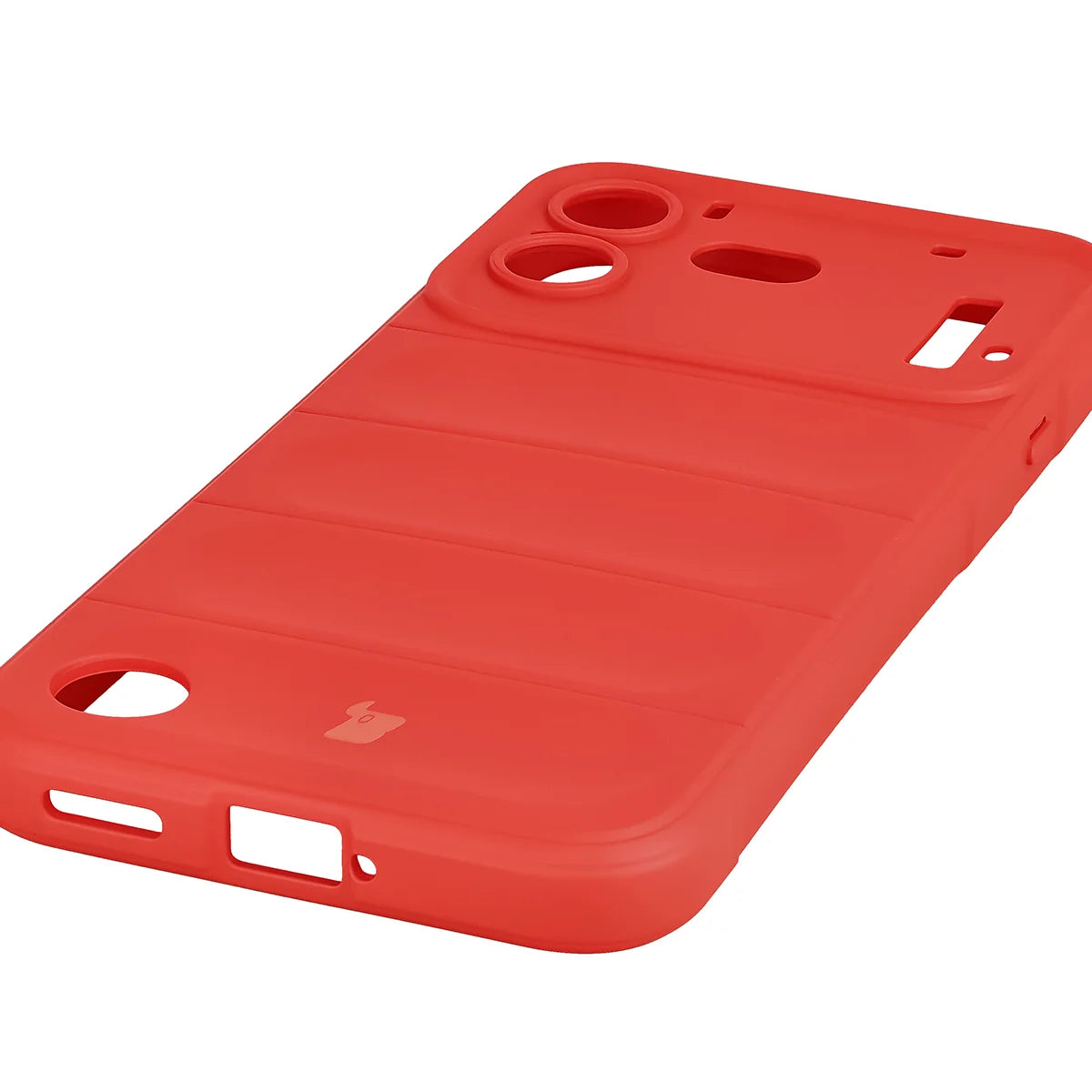 Robuste Handyhülle für Nothing Phone (4b), Bizon Case Tur, Rot (3/8)