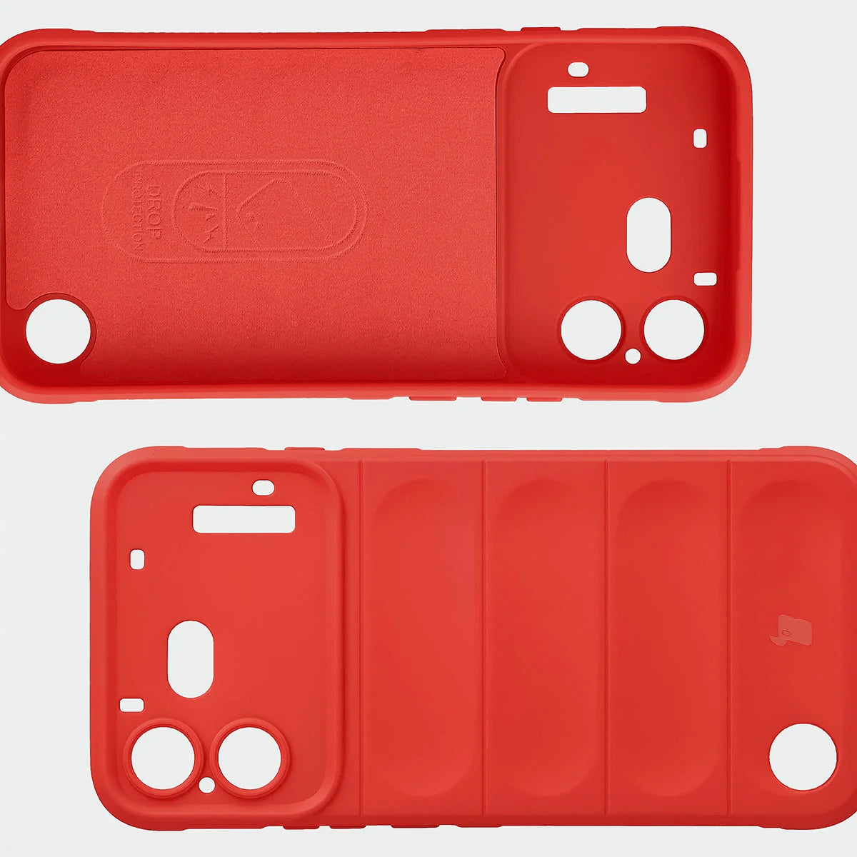 Robuste Handyhülle für Nothing Phone (4b), Bizon Case Tur, Rot (6/8)