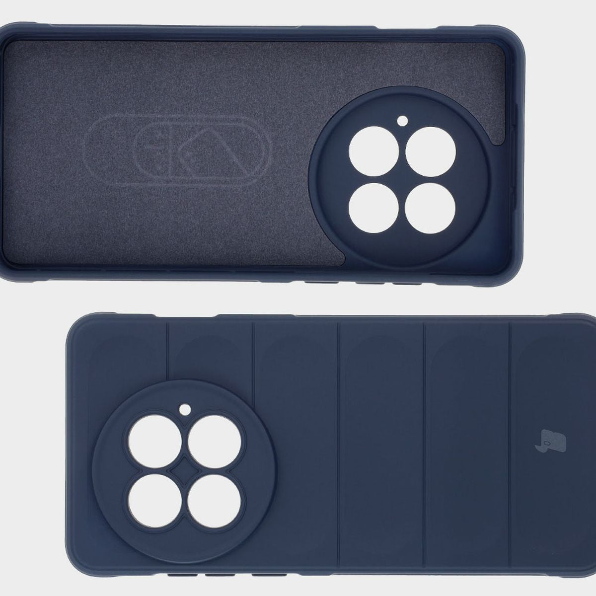 Robuste Handyhülle für OnePlus 13, Bizon Case Tur, Dunkelblau