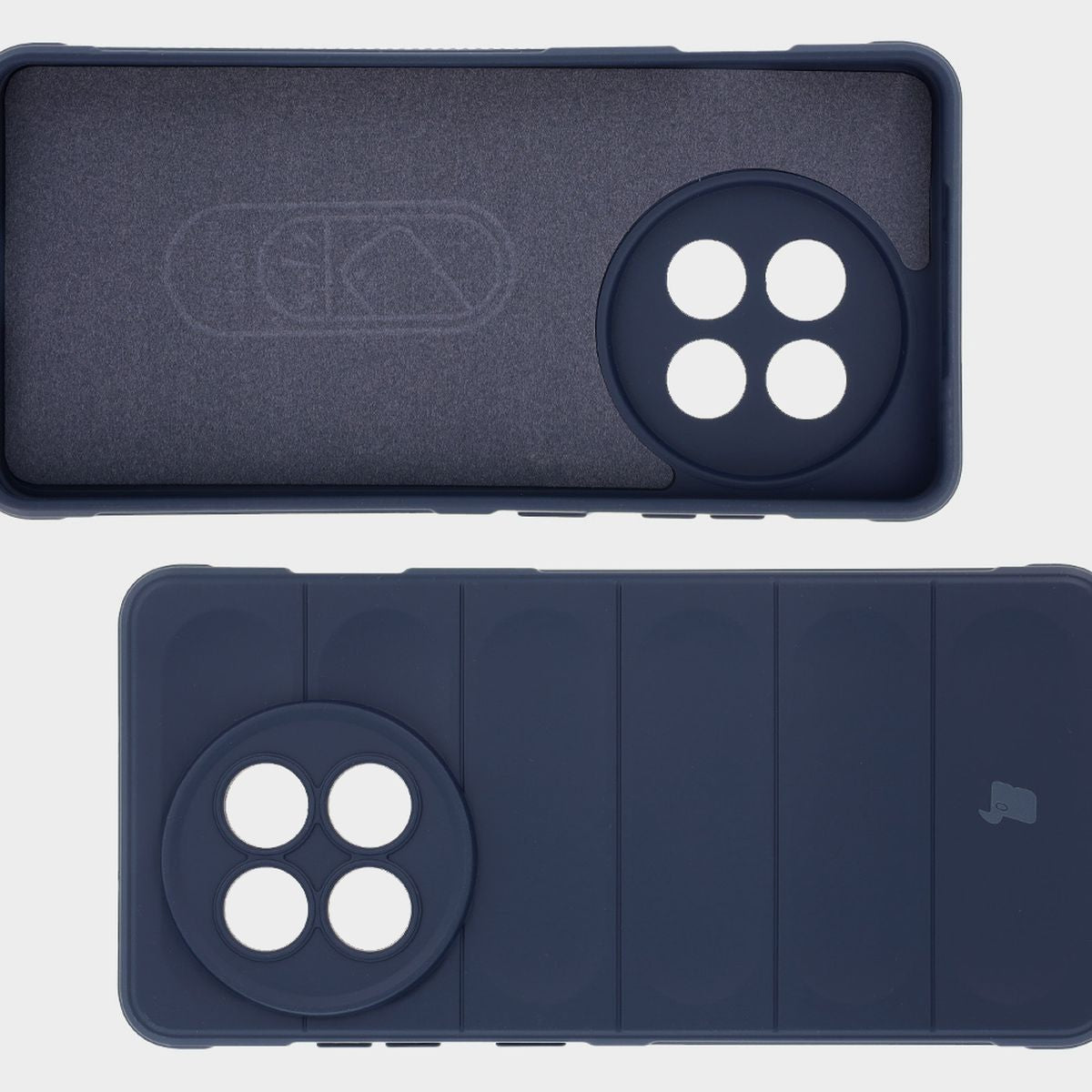 Robuste Handyhülle für OnePlus 13R, Bizon Case Tur, Dunkelblau