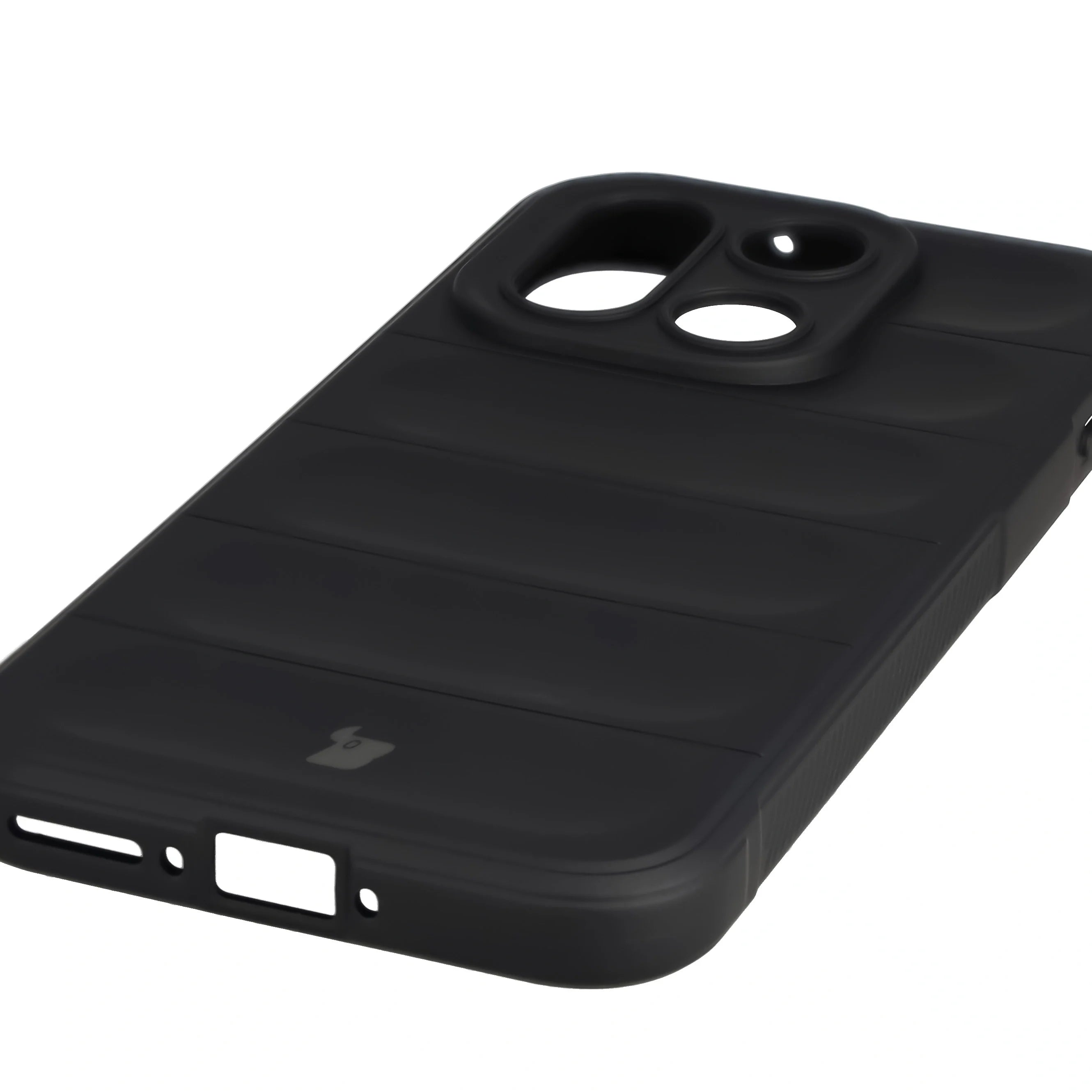 Robuste Handyhülle für OnePlus 15, Bizon Case Tur, Schwarz