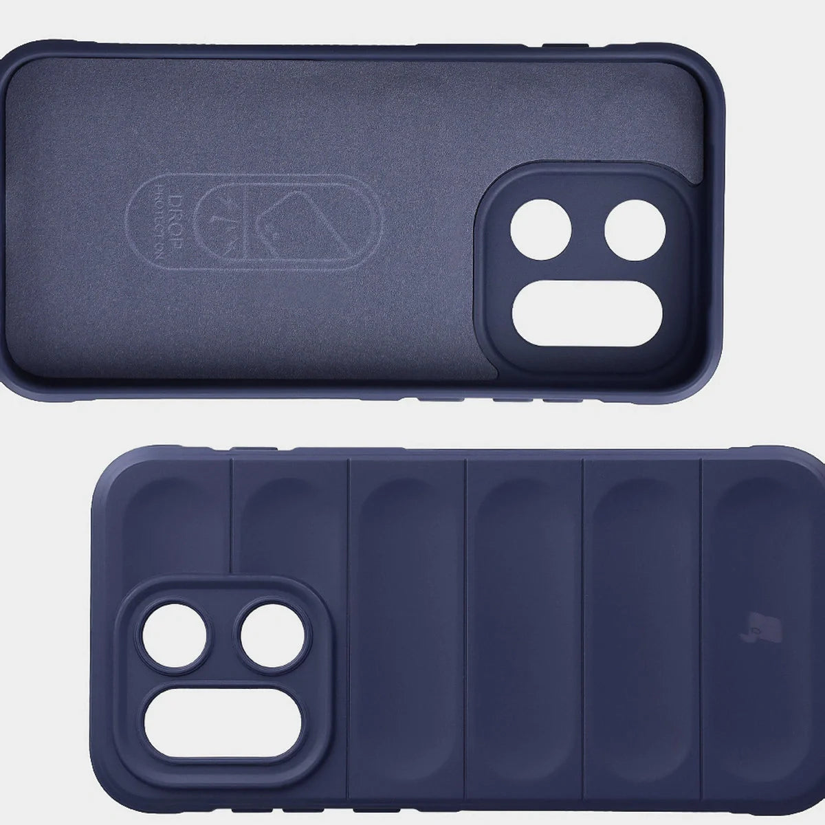 Robuste Handyhülle für OnePlus 15, Bizon Case Tur, Dunkelblau