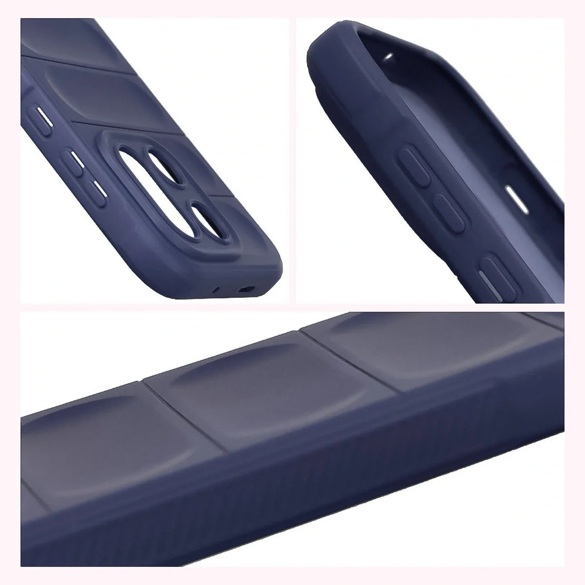 Robuste Handyhülle für OnePlus 15, Bizon Case Tur, Dunkelblau