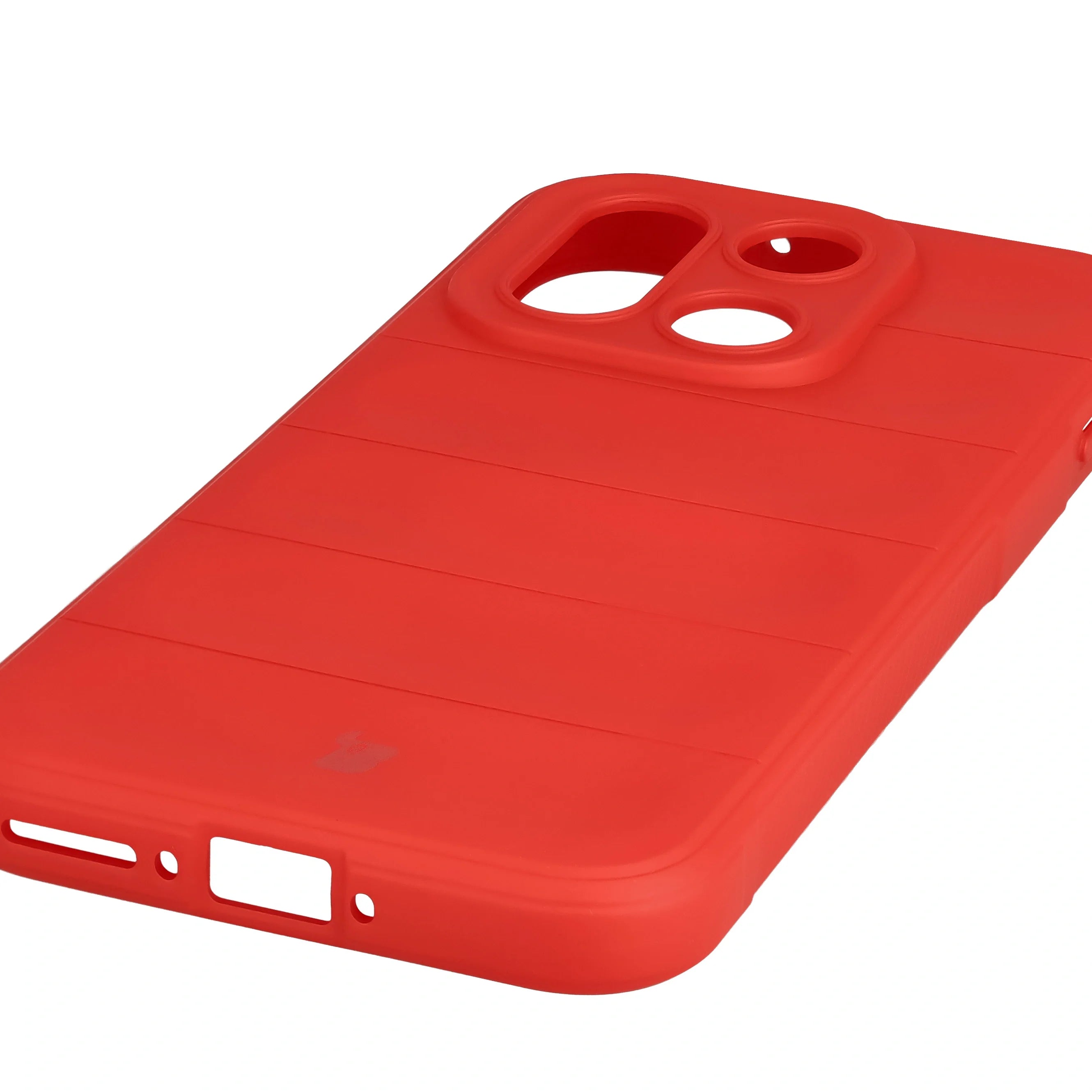 Robuste Handyhülle für OnePlus 15, Bizon Case Tur, Rot