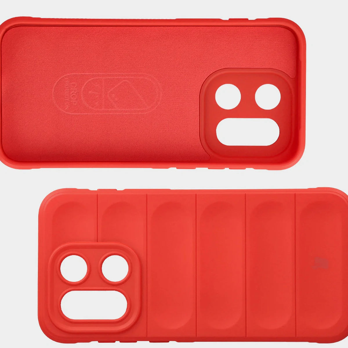 Robuste Handyhülle für OnePlus 15, Bizon Case Tur, Rot