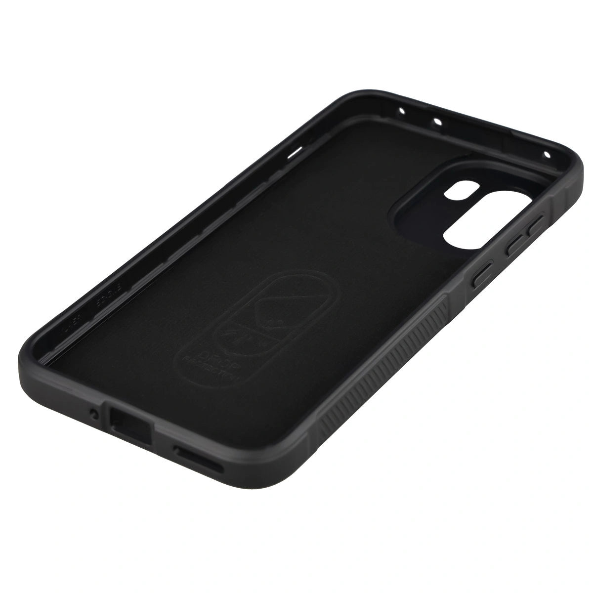 Robuste Handyhülle für OnePlus 15R, Bizon Case Tur, Schwarz