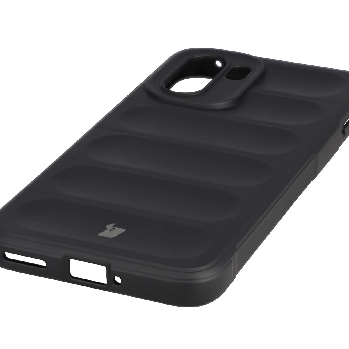 Robuste Handyhülle für OnePlus 15R, Bizon Case Tur, Schwarz