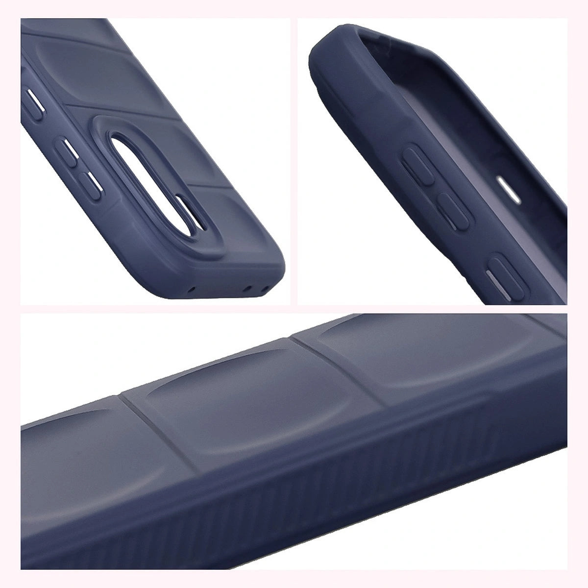Robuste Handyhülle für OnePlus 15R, Bizon Case Tur, Dunkelblau