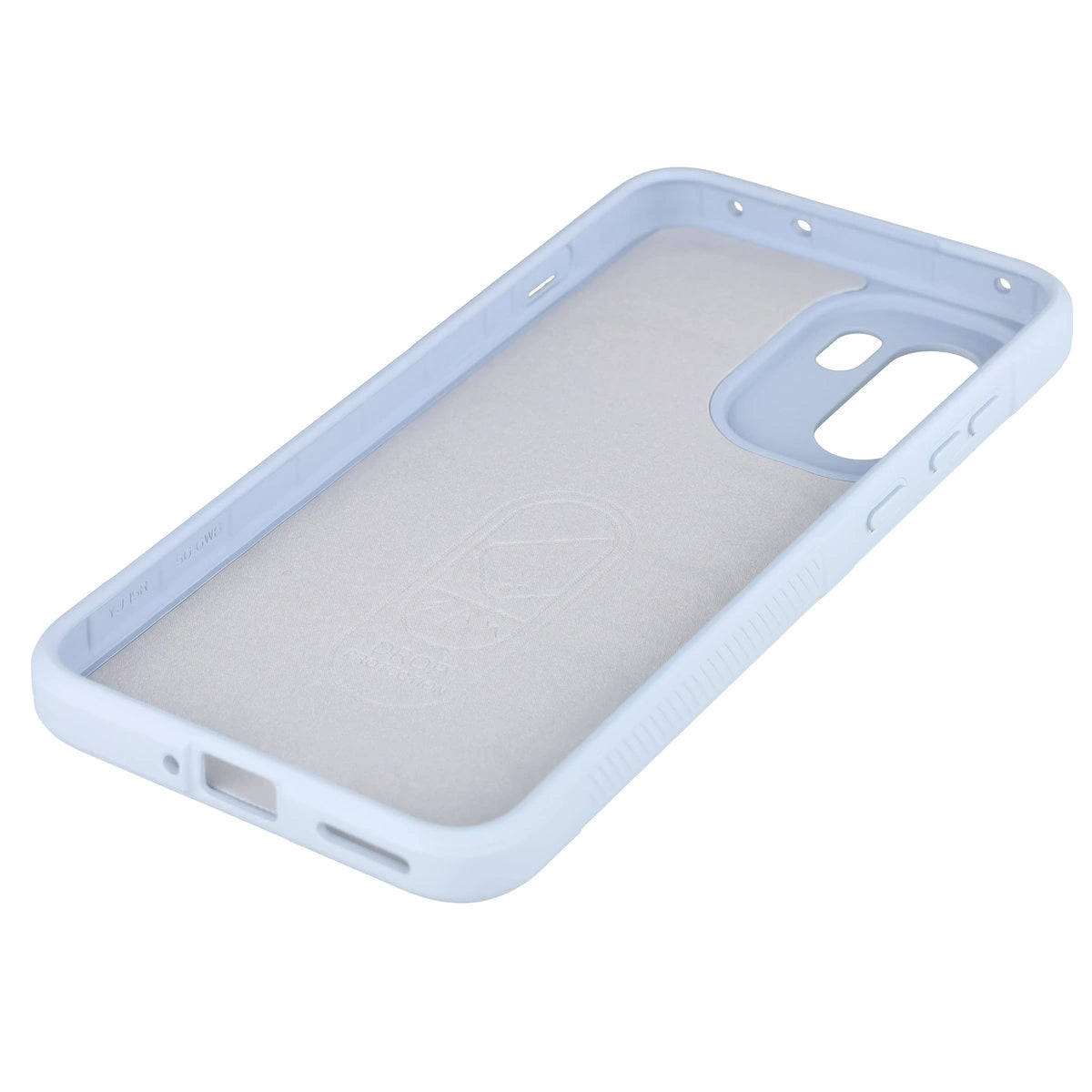 Robuste Handyhülle für OnePlus 15R, Bizon Case Tur, Hellblau