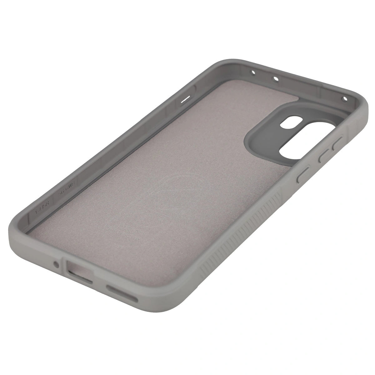 Robuste Handyhülle für OnePlus 15R, Bizon Case Tur, Hellgrau