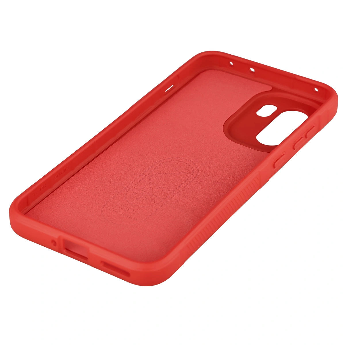 Robuste Handyhülle für OnePlus 15R, Bizon Case Tur, Rot