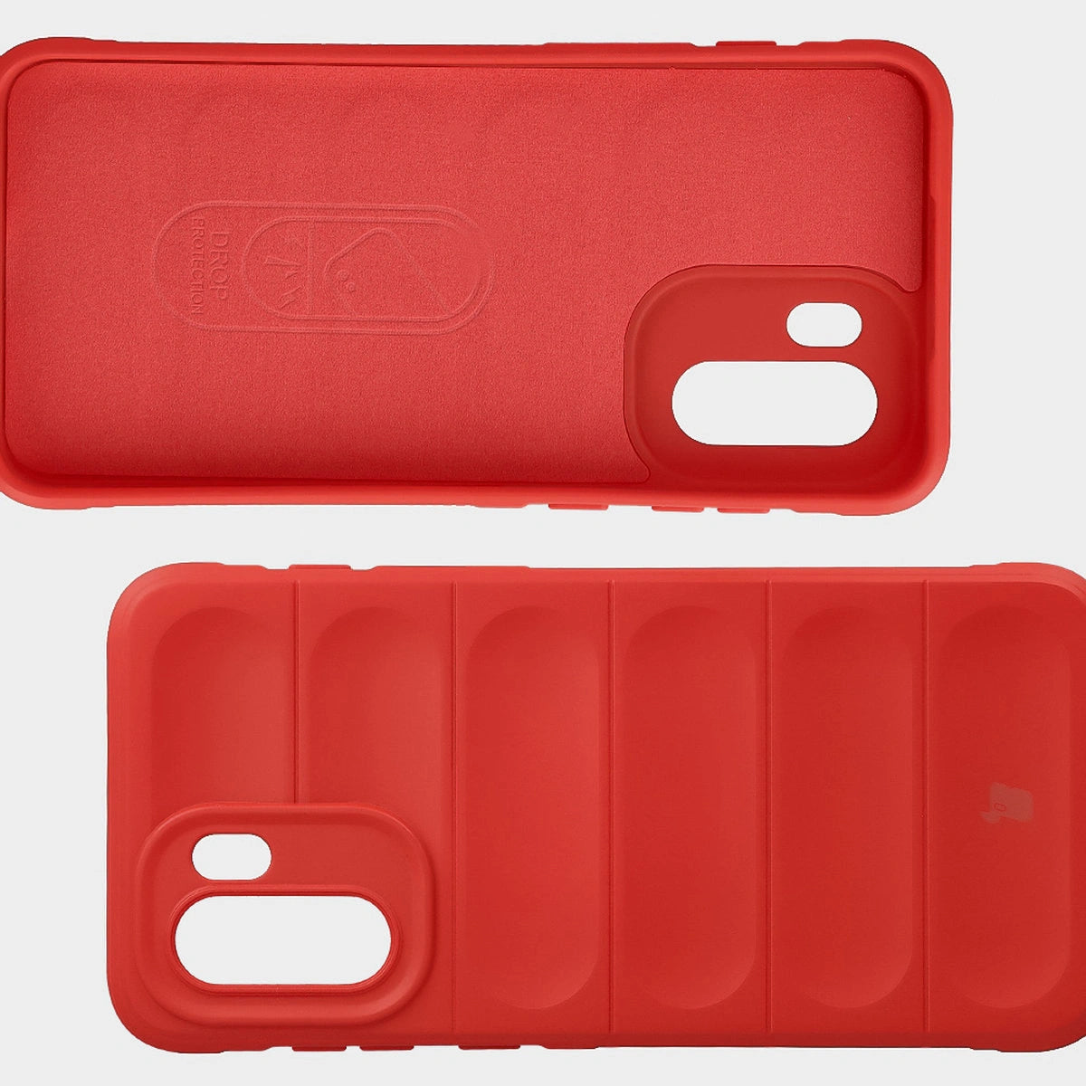 Robuste Handyhülle für OnePlus 15R, Bizon Case Tur, Rot