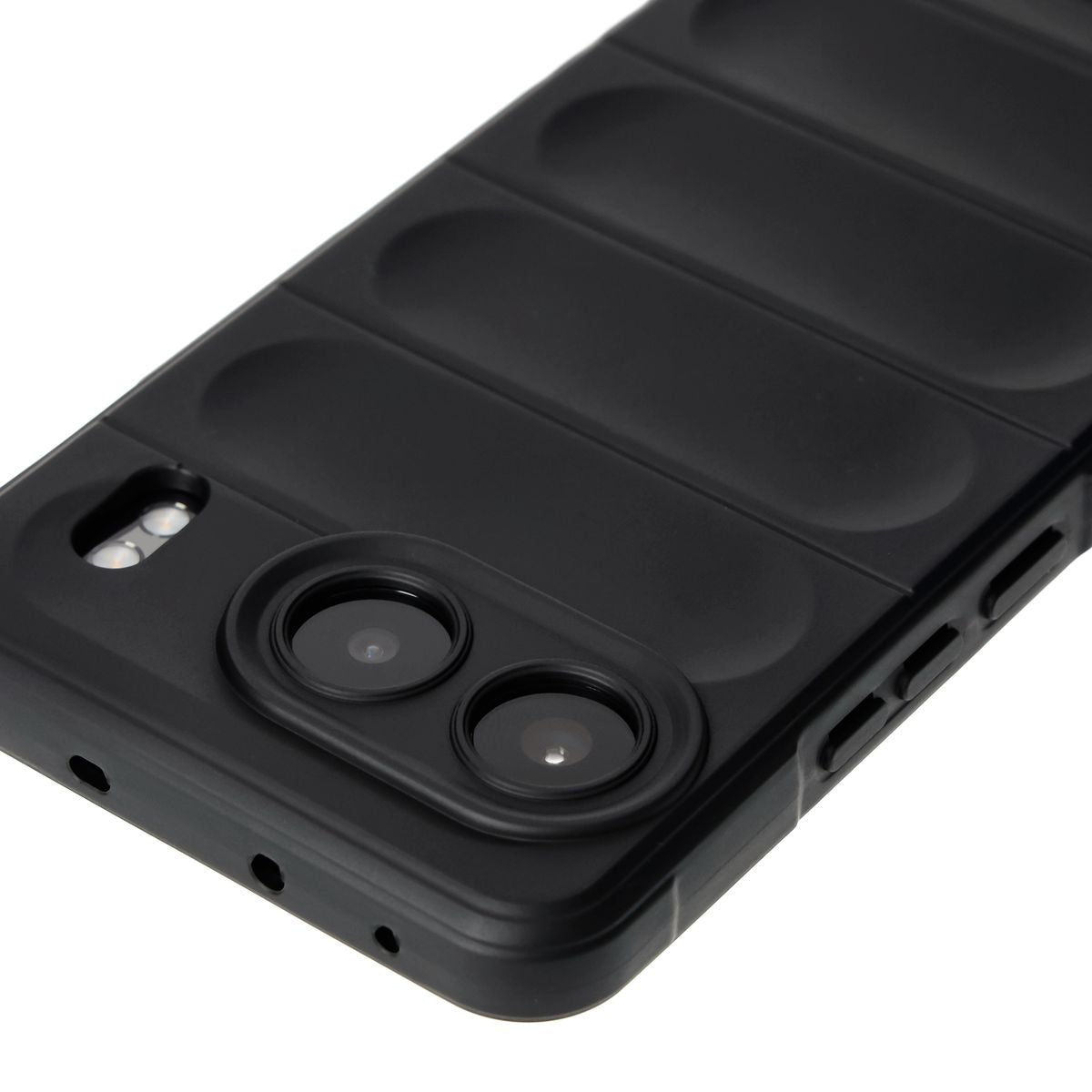 Robuste Handyhülle für OnePlus Nord 4, Bizon Case Tur, Schwarz