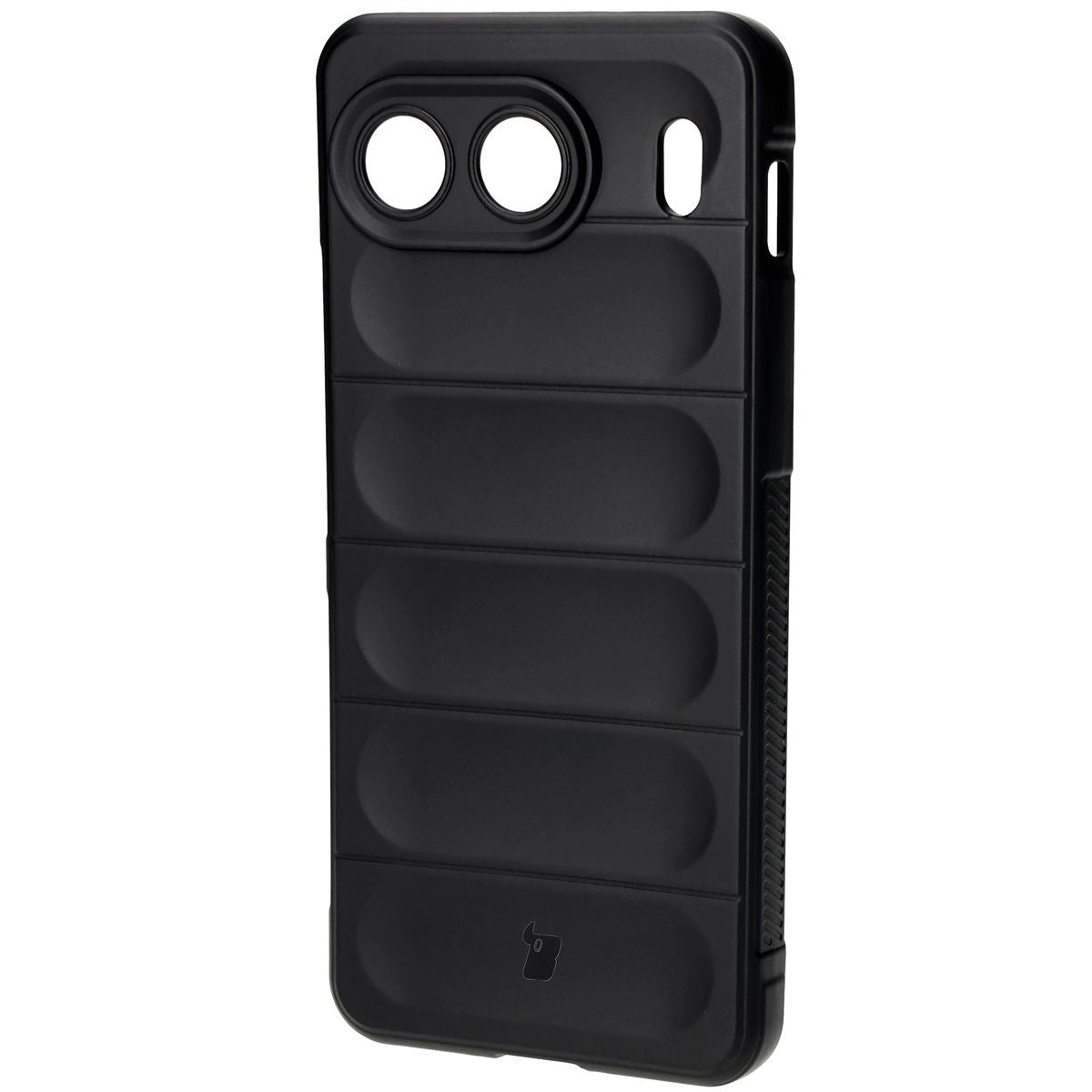 Robuste Handyhülle für OnePlus Nord 4, Bizon Case Tur, Schwarz