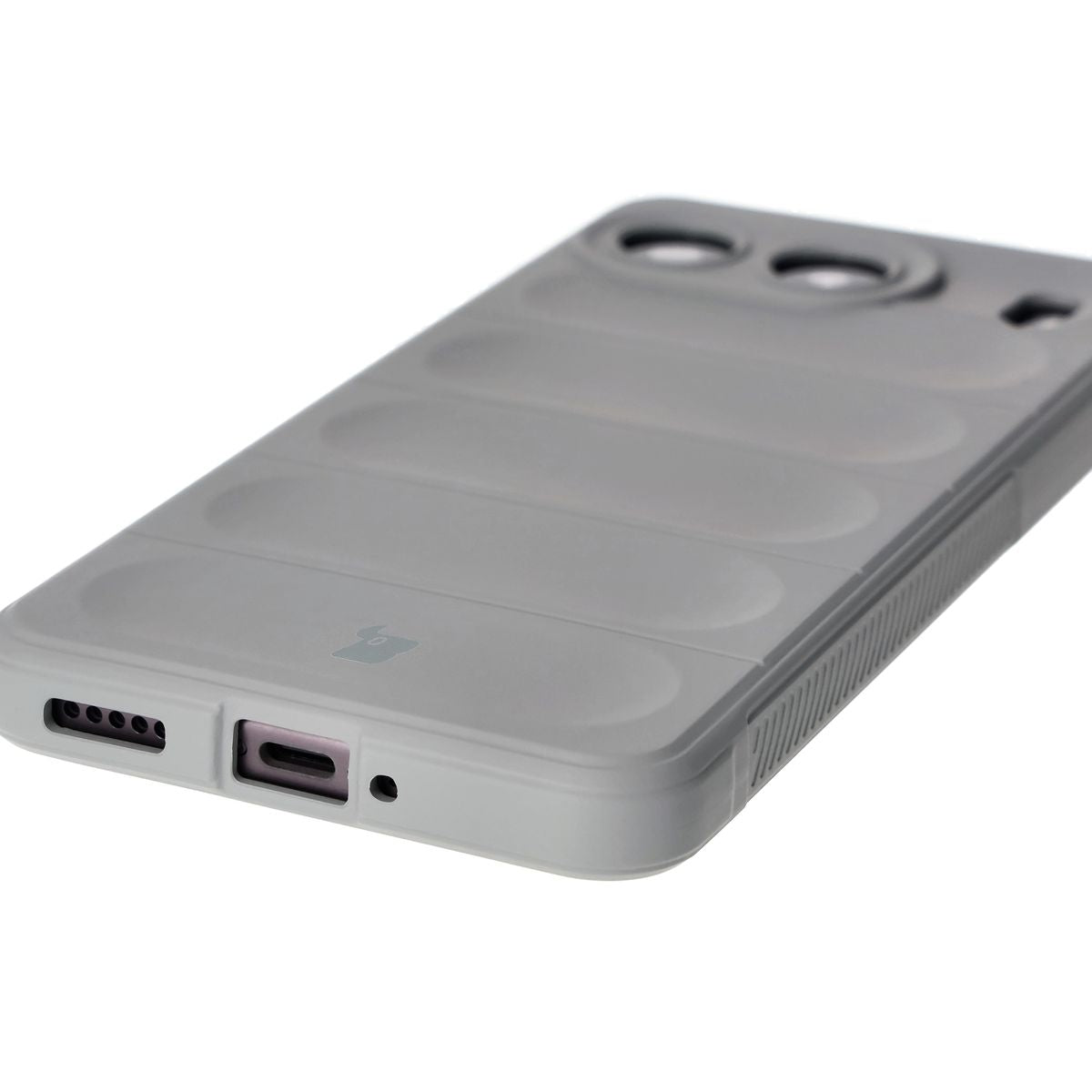 Robuste Handyhülle für OnePlus Nord 4, Bizon Case Tur, Hellgrau