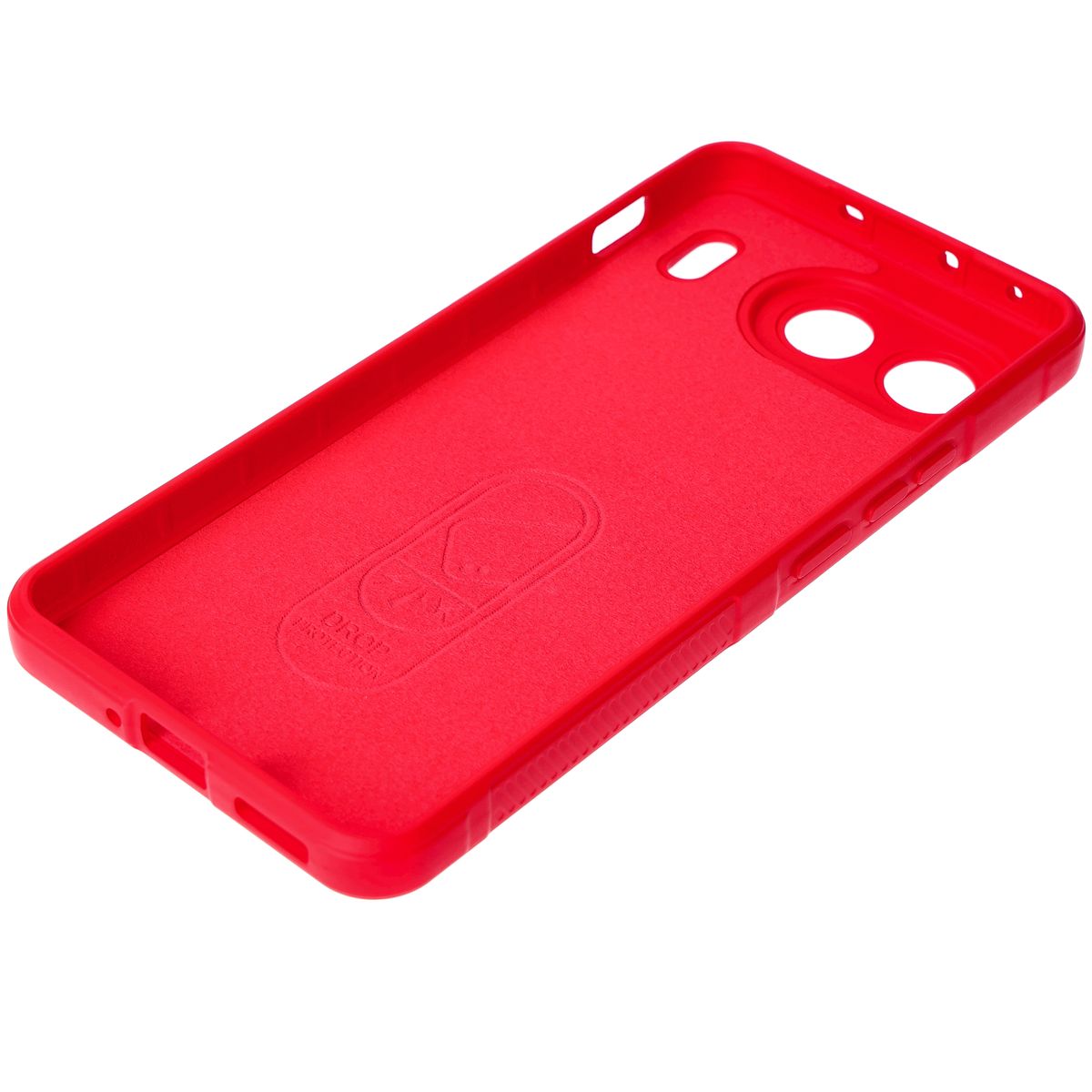 Robuste Handyhülle für OnePlus Nord 4, Bizon Case Tur, Rot