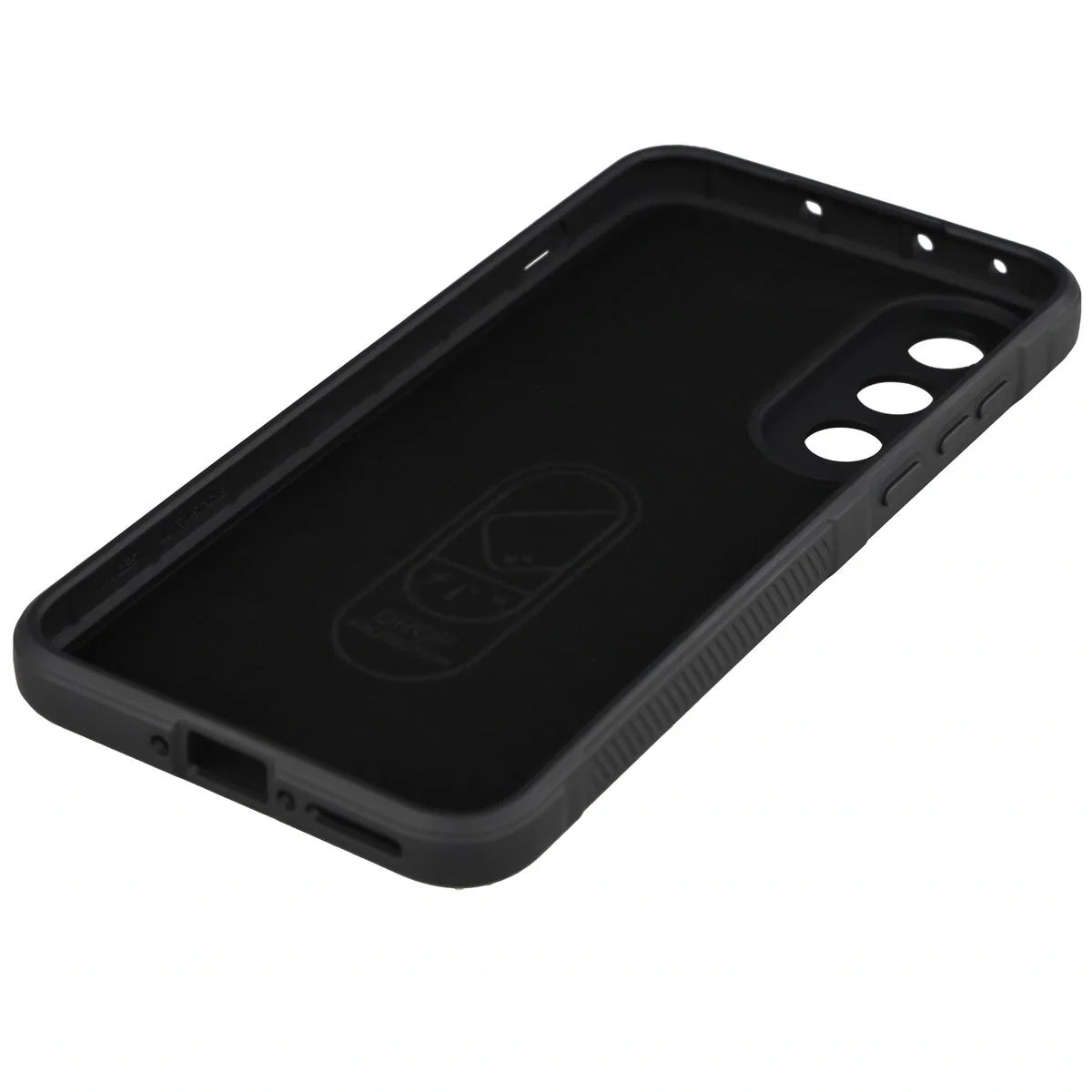 Robuste Handyhülle für OnePlus Nord 5, Bizon Case Tur, Schwarz