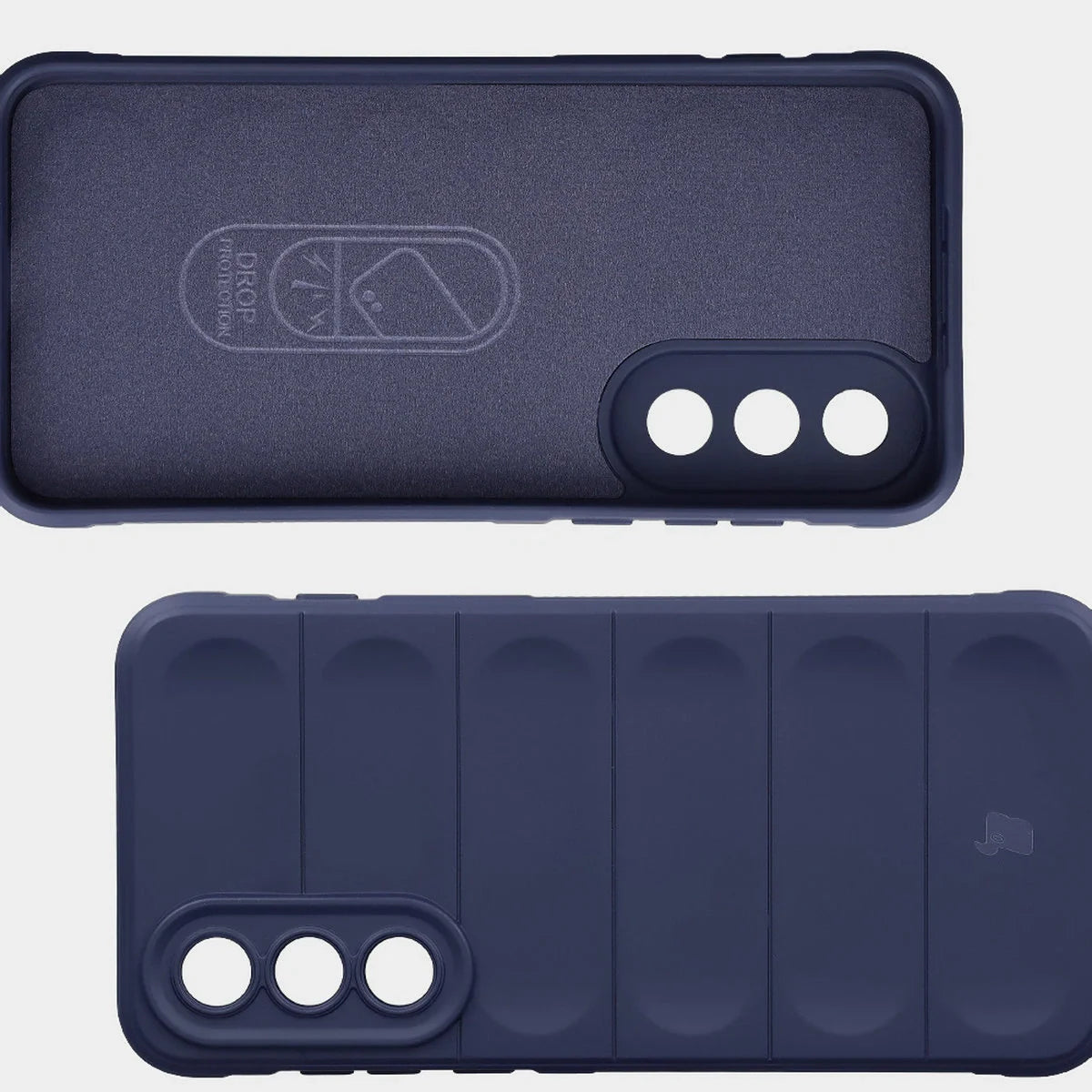Robuste Handyhülle für OnePlus Nord 5, Bizon Case Tur, Dunkelblau