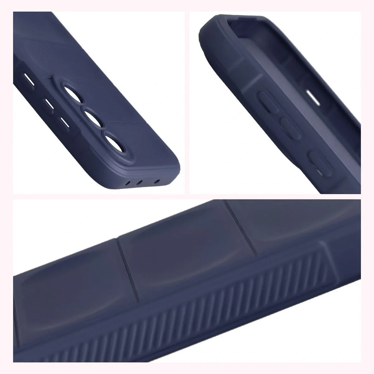 Robuste Handyhülle für OnePlus Nord 5, Bizon Case Tur, Dunkelblau