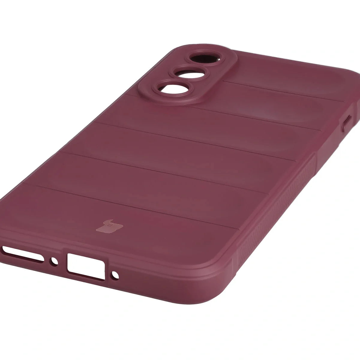 Robuste Handyhülle für OnePlus Nord 5, Bizon Case Tur, Burgunderrot