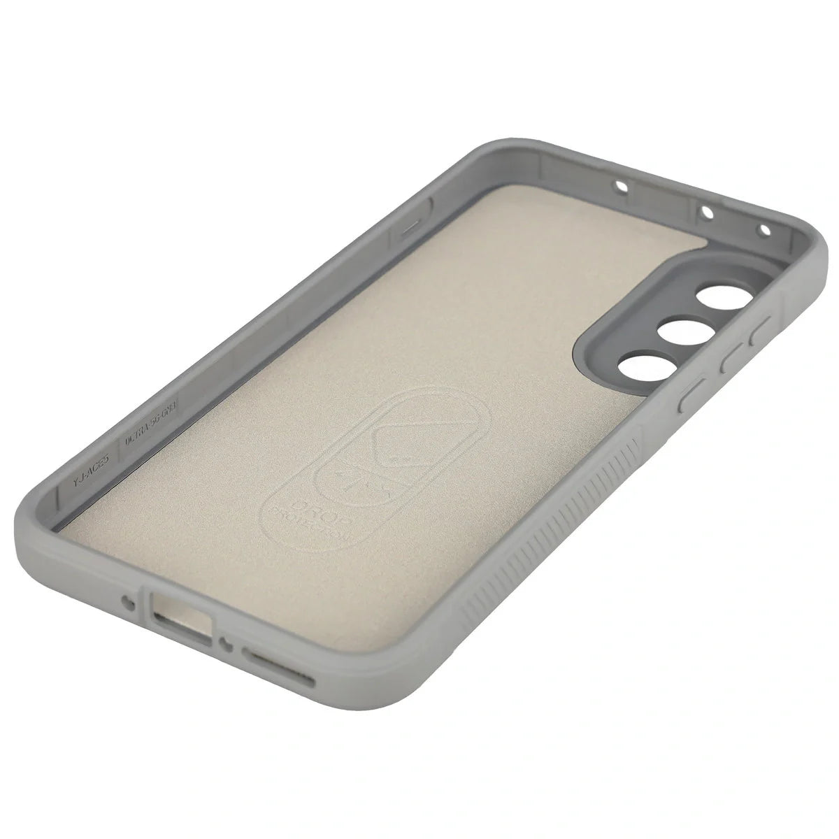 Robuste Handyhülle für OnePlus Nord 5, Bizon Case Tur, Hellgrau