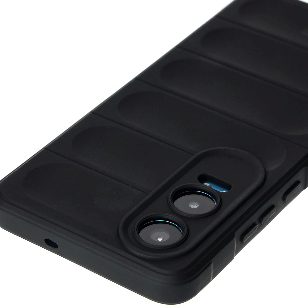 Robuste Handyhülle für OnePlus Nord CE4 Lite 5G, Bizon Case Tur, Schwarz
