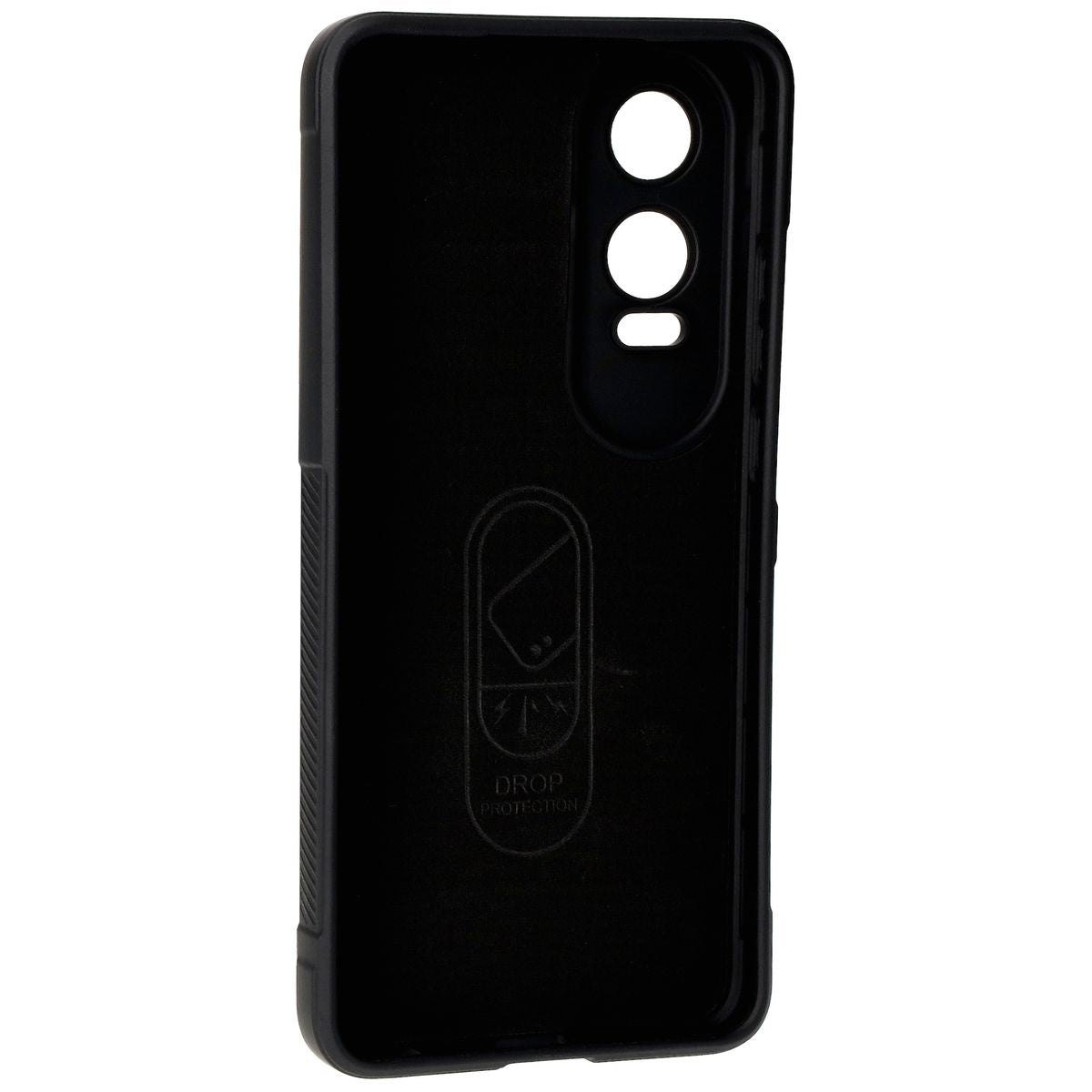 Robuste Handyhülle für OnePlus Nord CE4 Lite 5G, Bizon Case Tur, Schwarz