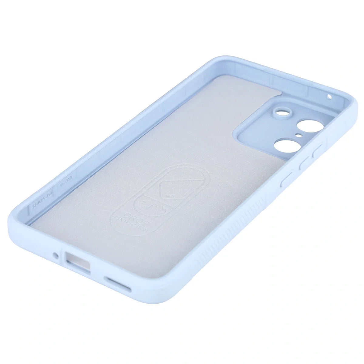 Robuste Handyhülle für OnePlus Nord CE5 5G, Bizon Case Tur, Hellblau